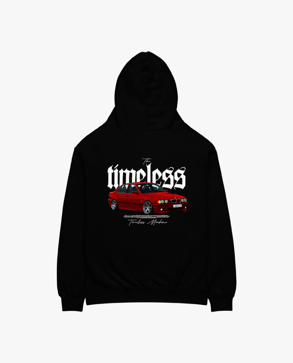 E39 "TIMELESS" HOODIE BLACK