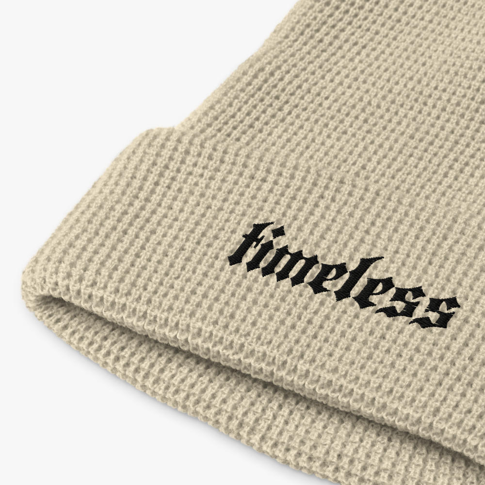 WAFFLE BEANIE SAND