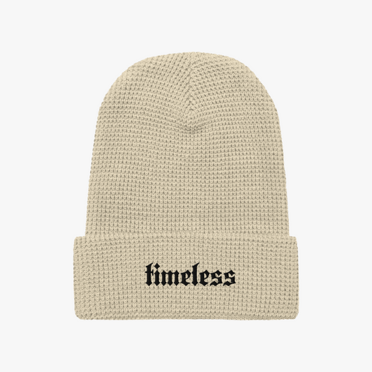 WAFFLE BEANIE SAND